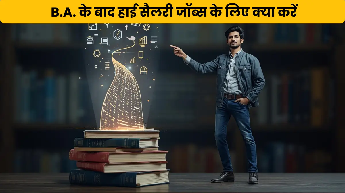 B.A. के बाद हाई सैलरी जॉब्स के लिए क्या करें